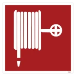 Brandslange Redningsskilt