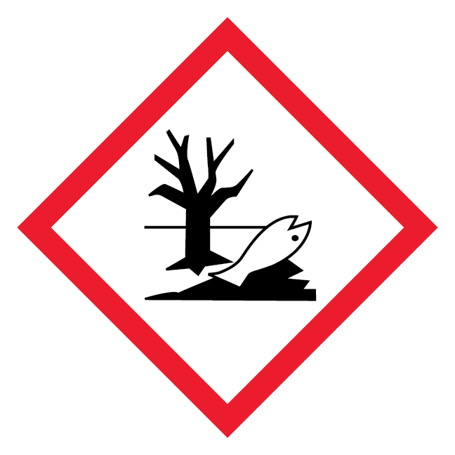 GHS09 Miljøfare (Environmental hazard) skilt