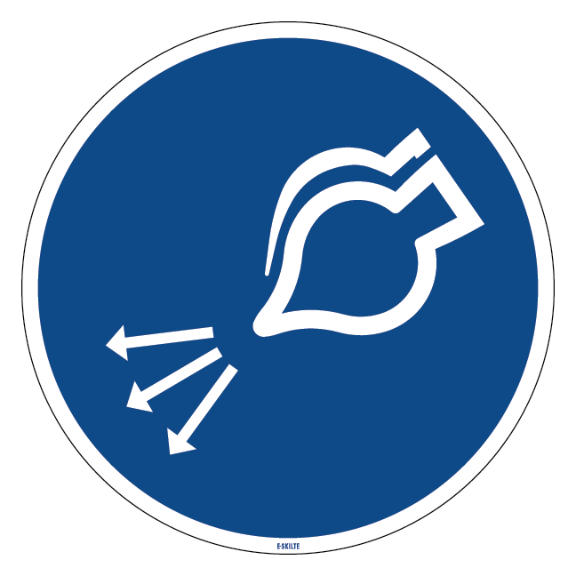 M044 Start lufttilførsel under startsekvens skilt