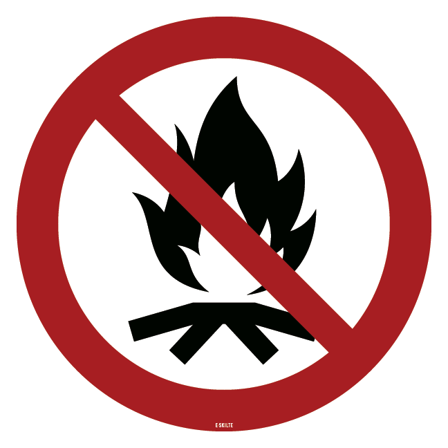 P045 Lejrbål forbudt