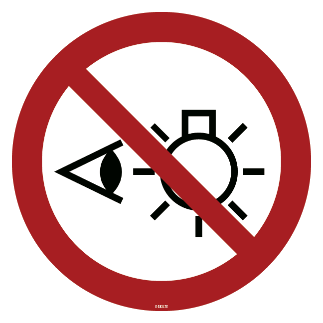 P075 Stir ikke på lyskilden