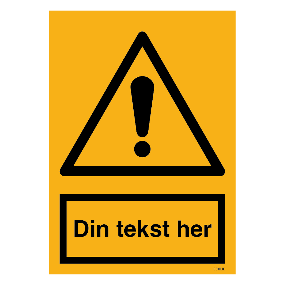 Design Selv Advarselsskilt
