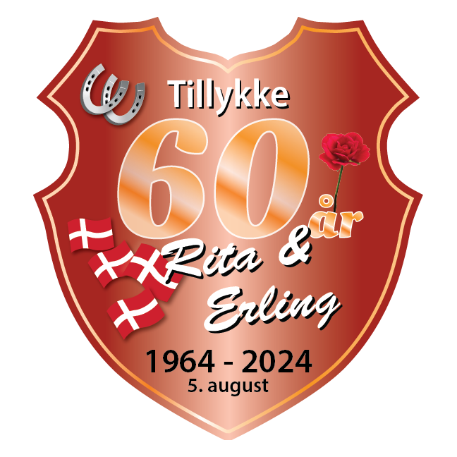 Bryllupsskilt - Diamantbryllup