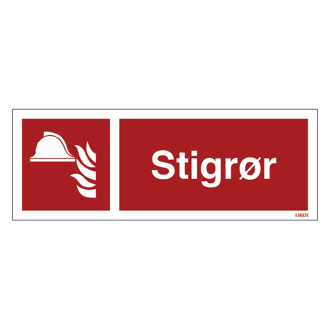 Stigrør Skilt