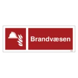 Brandvæsen skilt