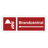 Brandcentral skilt