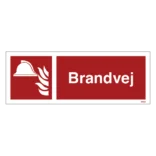 Brandvej: Brandskilt