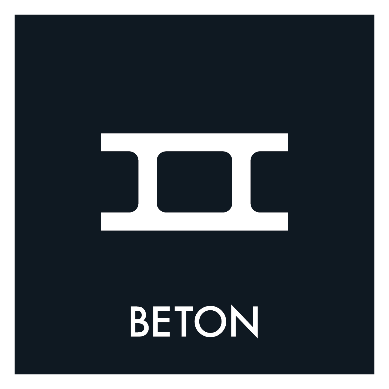 Beton affald sort skilt - Dansk Affaldssortering