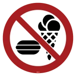 Burger og Is forbud skilt