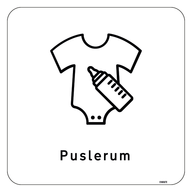 Puslerum Skilt