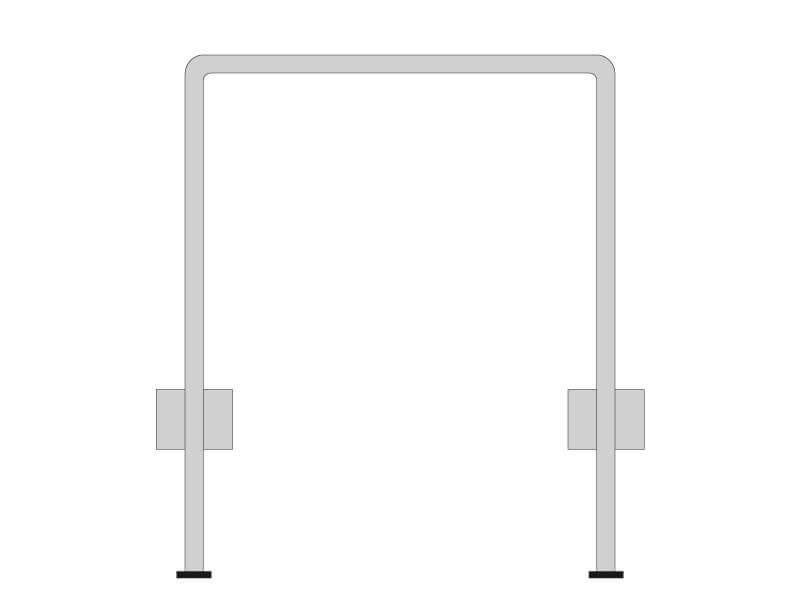 Gangstigalge fastsat