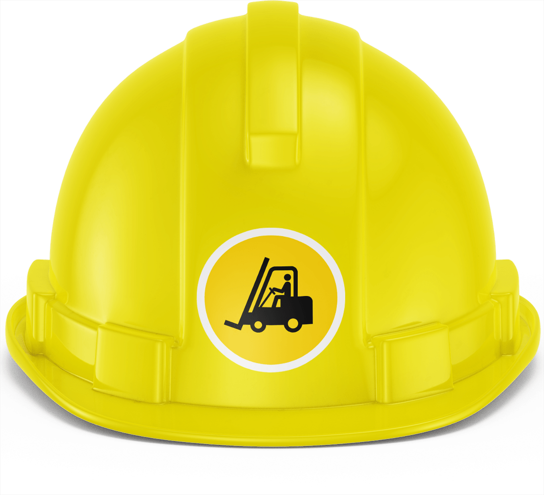 Truck hjelmmærke front