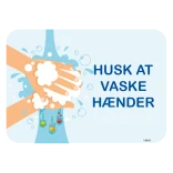 Vask hænder skilte