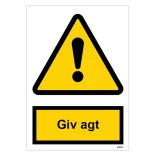 Advarselsskilte til landbruget