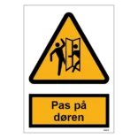 Pas på døren skilt til landbrug