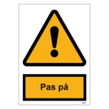 Pas på skilt til landbrug