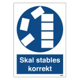 Skal stables korrekt skilt til landbrug