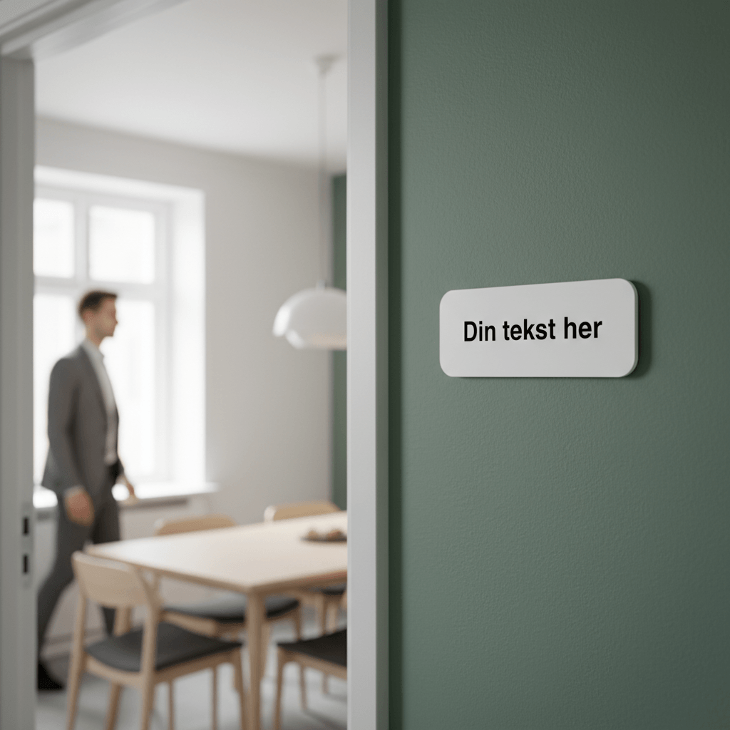 Design-selv skilt med piktogram - Billede 3