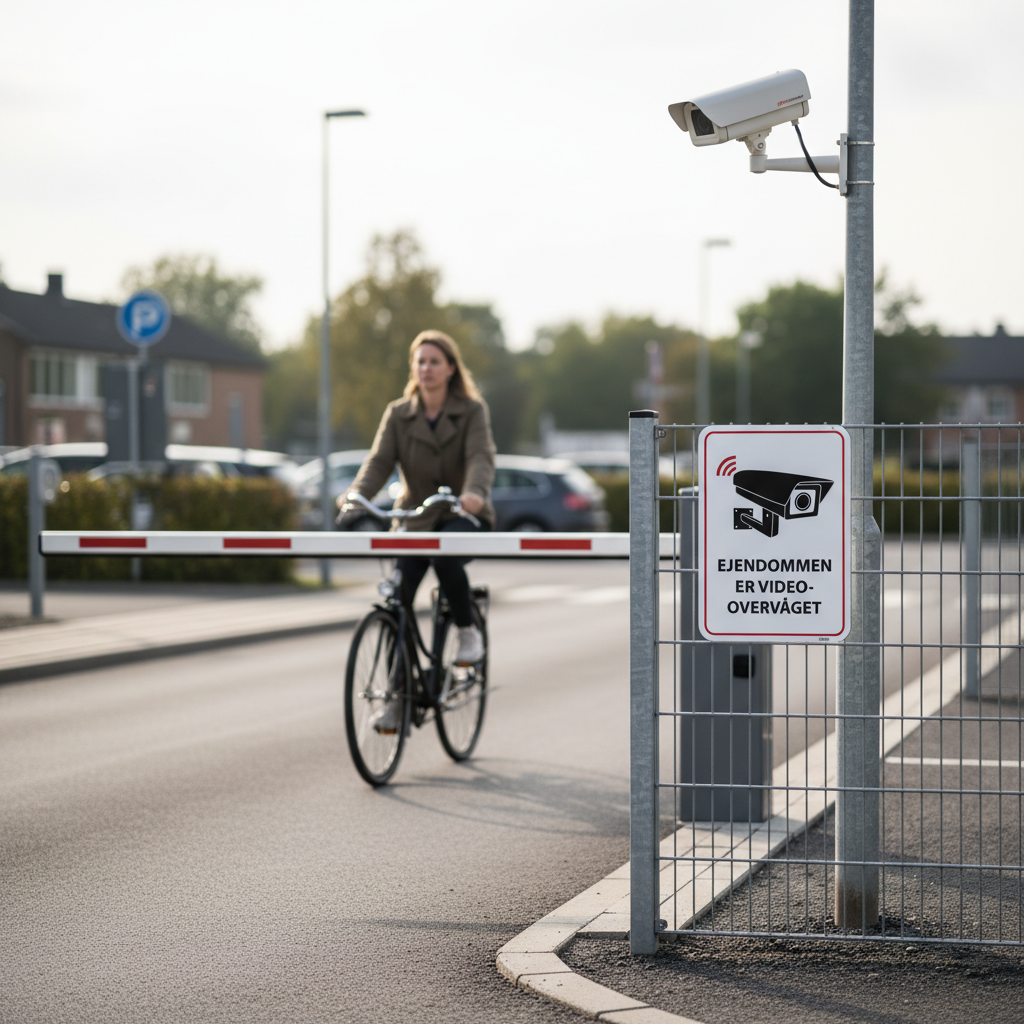 Ejendommen er videoovervåget skilt - Billede 3