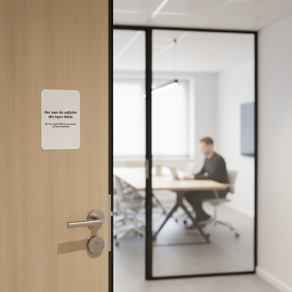 A format design-selv skilt - Billede 3