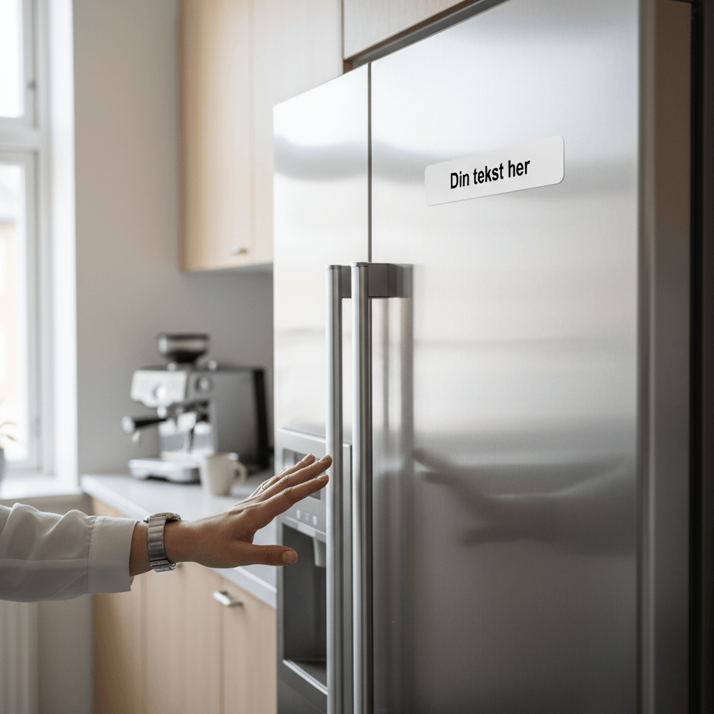 Design selv hvidt skilt - Billede 2