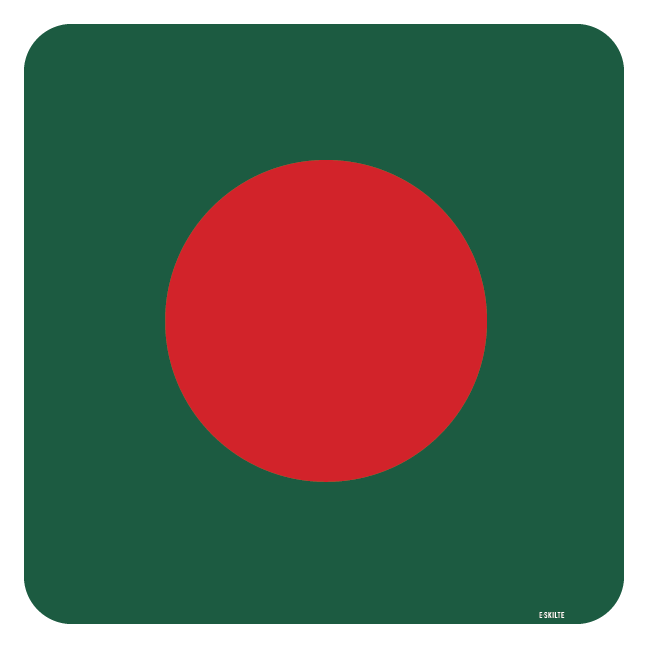 Rød rute skilt - Naturstyrelsen