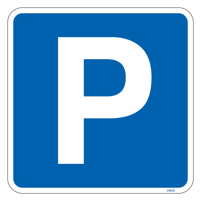 P skilt
