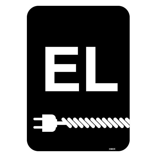EL skilt