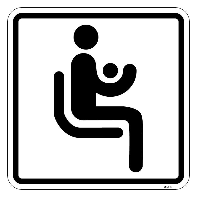 BabyBænk - piktogram skilt