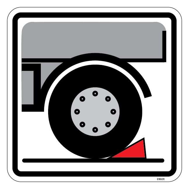 Parkeringskile påkrævet skilt