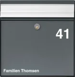 navneskilt til postkasse