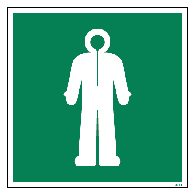 Immersion Suit Redningsskilt
