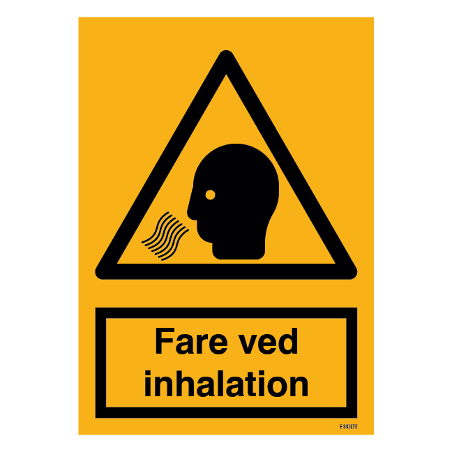 Fare ved inhalation