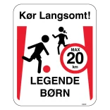Legende børn skilte